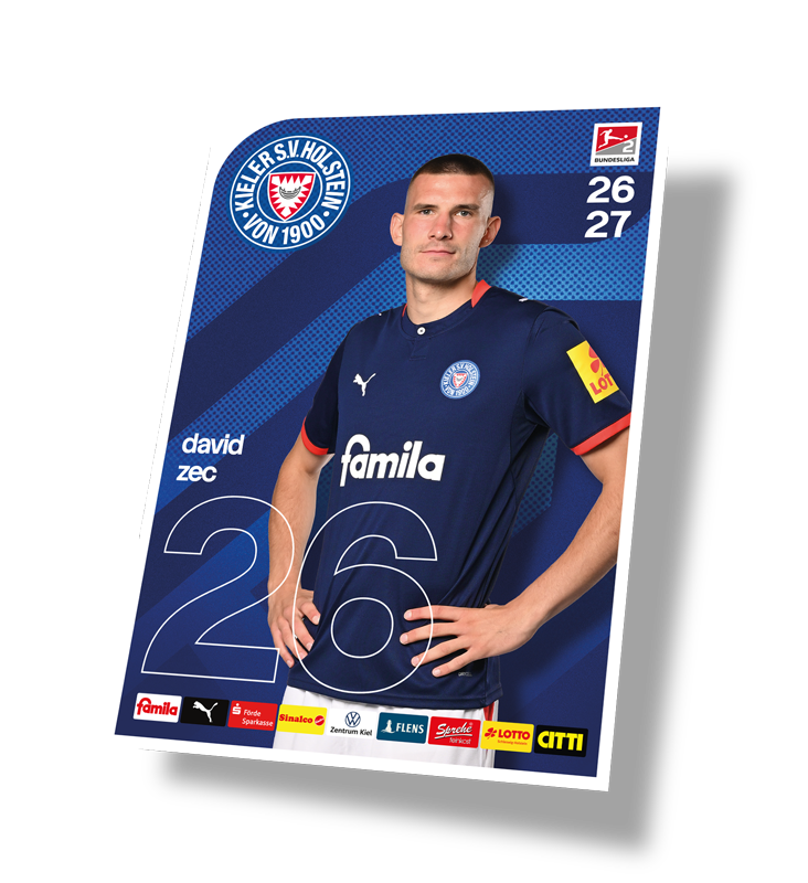 Holstein Kiel Autogrammkarte