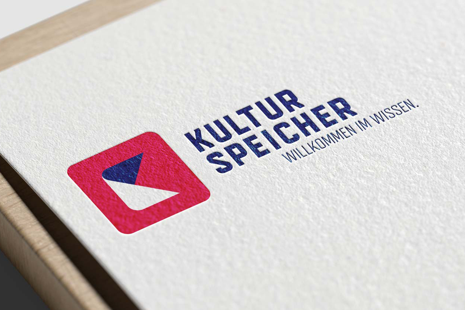 Kulturspeicher Logo & Claim